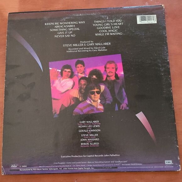 Steve Miller Band - Abracadabra Capitol Records - R134630 Vinyl - Picture 2 of 5